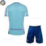 Malaga Home Kids Football Kit 2025_26-back view