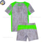 Man City Third Kids Football Kit 25_26 - back view