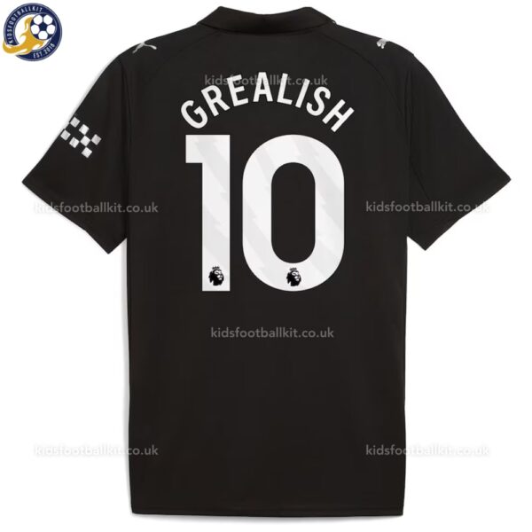 Manchester City Grealish 10 Away 25 26 Men Football Shirt -back view