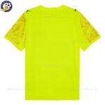 Olympique Marseille Yellow Goalkeeper Men Football Shirt 2025_26-back view