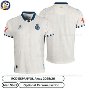 RCD ESPANYOL Away Men Shirt 2025_26-over view