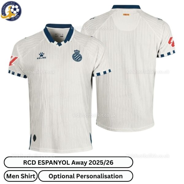 RCD ESPANYOL Away Men Shirt 2025_26-over view