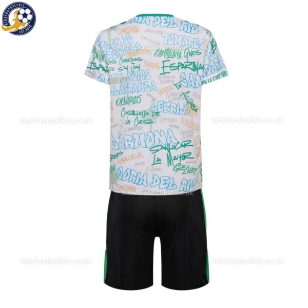 Real Betis Pre Match Kids Kit 2025_26 -back view