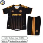 Retro Chelsea Away Kid Kit 2010_2011-front view