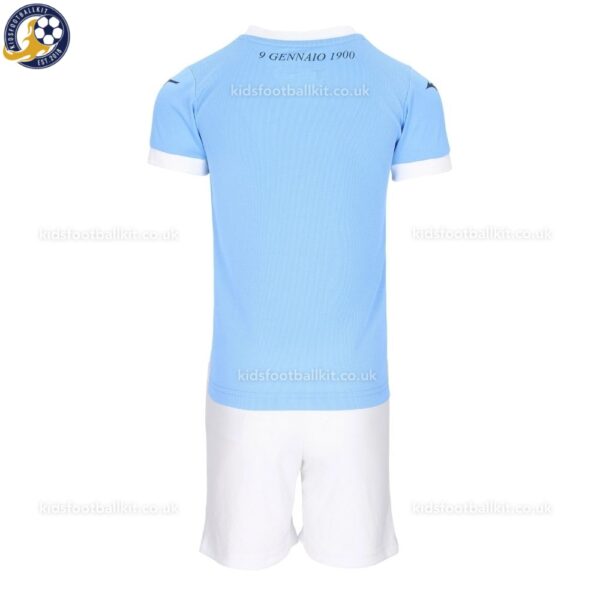 SS Lazio Home Kids Football Kit 2025_26-back view