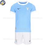 SS Lazio Home Kids Football Kit 2025_26-front view