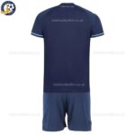 SS Lazio Third Kids Football Kit 2025_26-back view