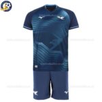 SS Lazio Third Kids Football Kit 2025_26-front view