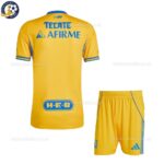 Tigers UANL Home Kids Football Kit 25_26-back view