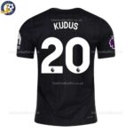 Tottenham Hotspur Away Men Football Shirts 25_26 - KUDUS 20 - backview