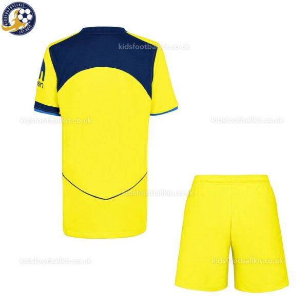 Tottenham Third Kids Football Kit 25_26-back view