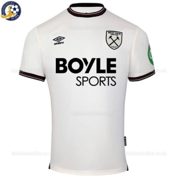 West Ham United Away 25_26 Men Football Shirt-front view