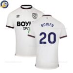 West Ham United BOWEN 20 Away 25_26 Men Football Shirt -over view