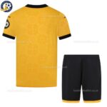 Wolves Home Kids Football Kit 25_26-back view