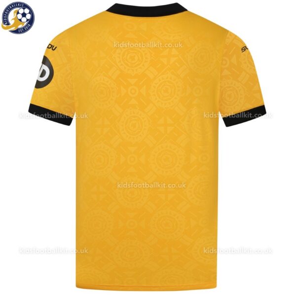 Wolves Home Men Football Shirt 25_26-back view