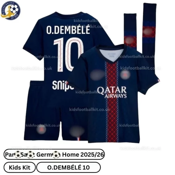 p-g-Home-Kids-Football-Kit-2025_26-–-O.DEMBELE-10-With-Socks-r