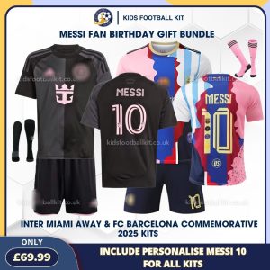 Messi 10 Commemorative Birthday Football Kits Gift Bundle 1
