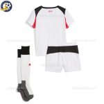AC Milan Away Kids Football Kit 2025/26 (With Socks) - Back view