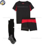 AC Milan Home Kids Football Kit 2025/26 - Back view