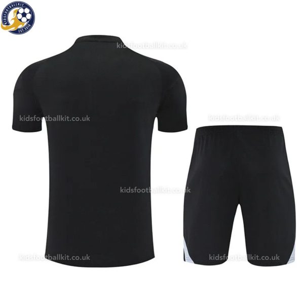 Argentina Black Training Kids Football Kit 2025/26 - Back View