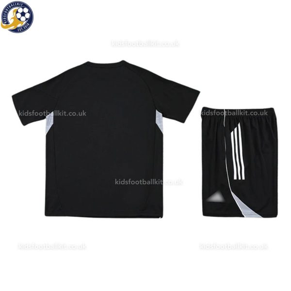 Argentina Black Training Kids Football Kit 2025/26 - Details (2)