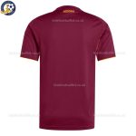 AS Roma Home Men Football Shirt 2025/26 - Back View