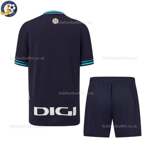 Athletic Club Bilbao Away Kids Football Kit 2025/26 - Back View