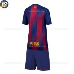 Barcelona Home Kids Football Kit 2025/26 - Back View