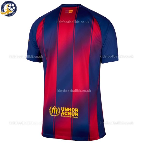 Barcelona Home Men Football Shirt 2025/26 - Back View