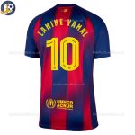 Barcelona LAMINE YAMAL 10 Home 25_26 Men Football Shirt - back view