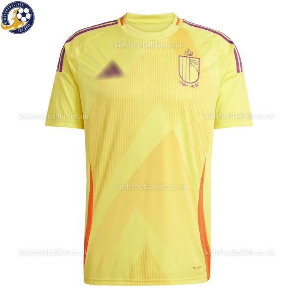 Belgium Away Men Football Shirt 2025/26 - Front View