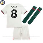 Chelsea ENZO 8 Away Kids Football Kit 2025/26 - Back View