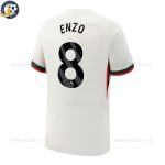 Chelsea ENZO 8 Away Men Football Shirt 2025/26 - Back View