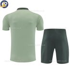 Chelsea 25/26 Green Training Kids Football Kit - Back View
