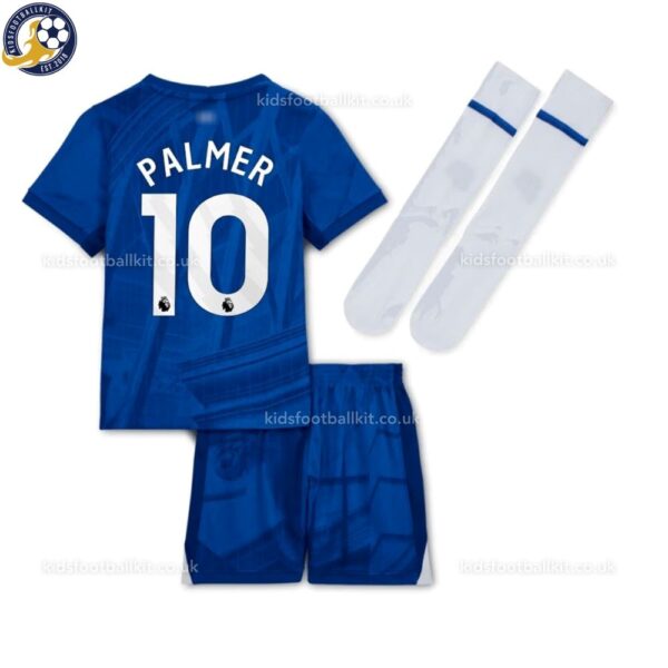 Chelsea PALMER 10 Home Kids Football Kit 2025/26 - Back View