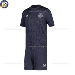Everton Away Goalkeeper Kids Football Kit 2025/26 - Front View