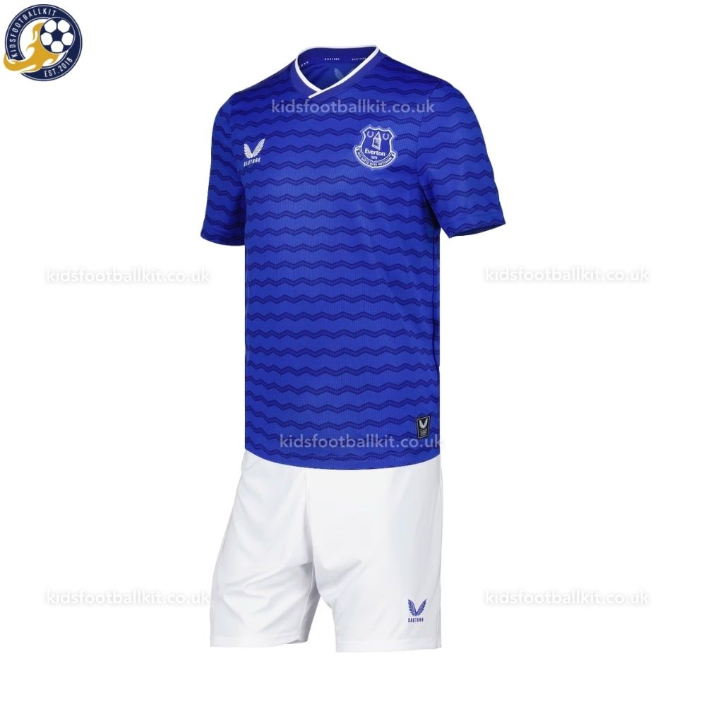 Everton Home Kids Football Kit 2025/26 (No Socks)