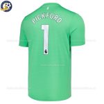 Everton PICKFORD 1 Goalkeeper Men Football Shirt 2025/26 - Back View
