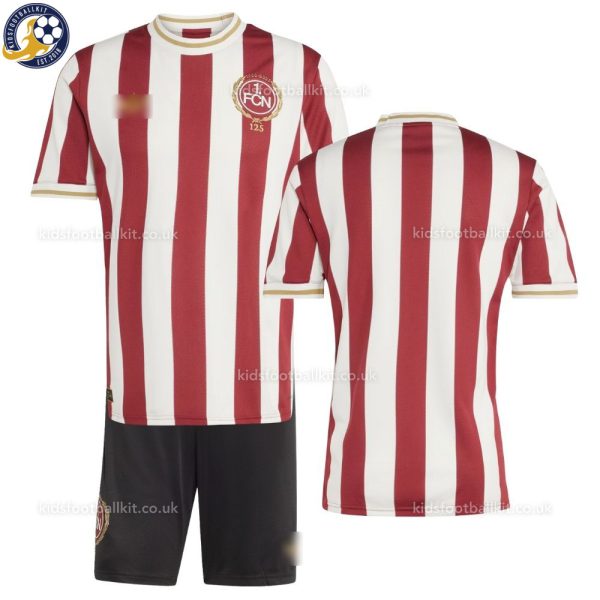 FC Nürnberg 125th Anniversary Men Football Shirt 2025/26 - Over View
