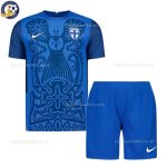 Finland Away Kids Football Kit 2025/26 - Front View