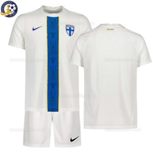Finland Home Kids Football Kit 2025/26 -Over View