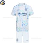 Inter Milan Away Kids Football Kit 2025/26 - Front View