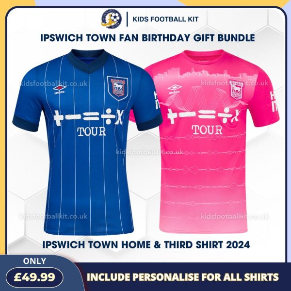 Ipswich Town FC Birthday Football Shirt Gift Pack 24/25 - Overview