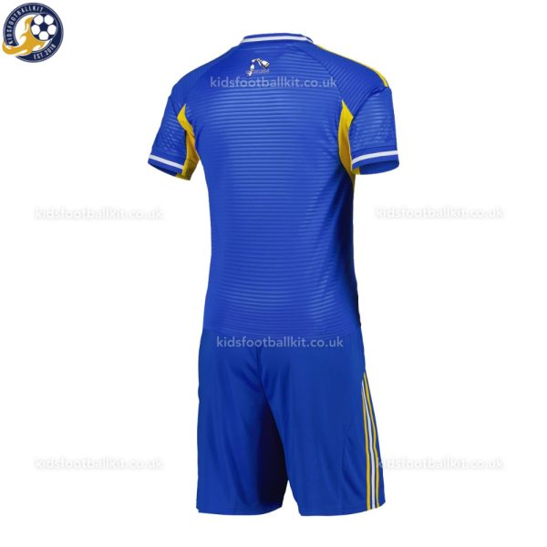 Leeds United Away Kids Football Kit 2025/26 - Back View