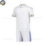 Leeds United Home Kids Football Kit 2025/26 - Back view