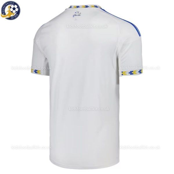 Leeds United Home Men Football Shirt 2025/26 - Back View