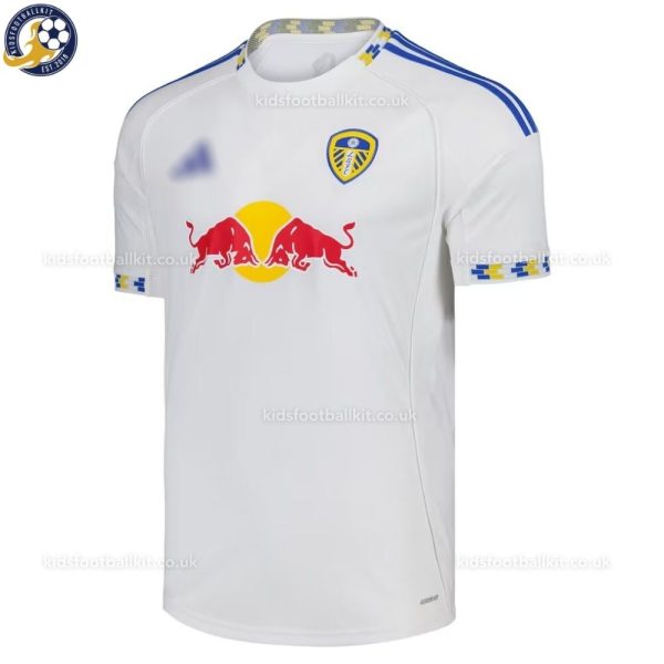 Leeds United Home Men Football Shirt 2025/26 - Front View