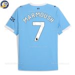 Man City MARMOUSH 7 Home Men Football Shirt 25/26 - Back View