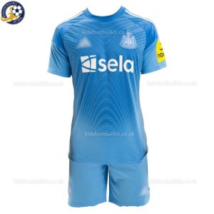 Newcastle United Goalkeeper Kids Football Kit 2025/26 - Front View