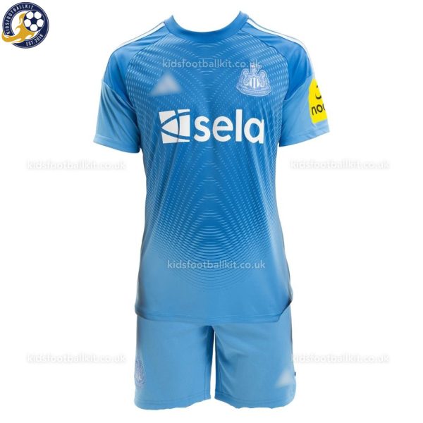 Newcastle United Goalkeeper Kids Football Kit 2025/26 - Front View